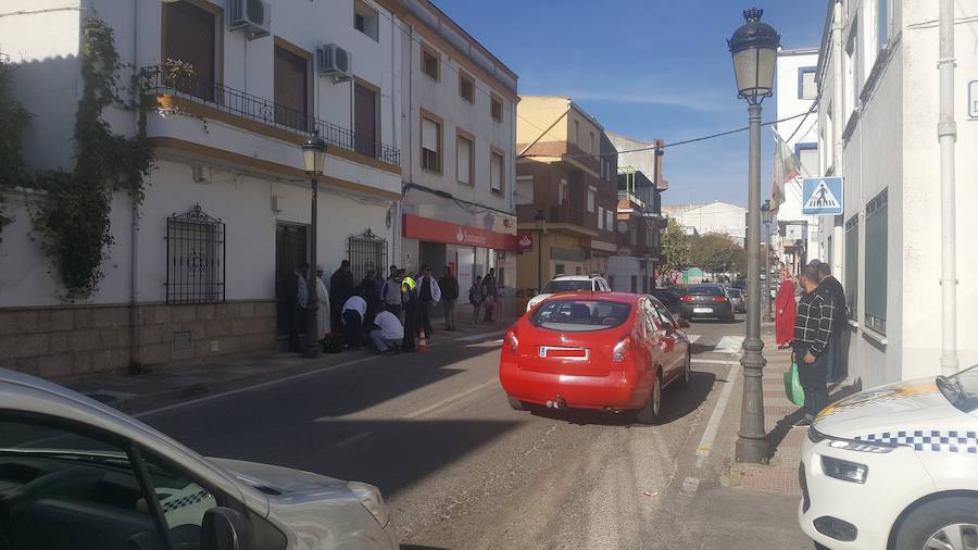 Un hombre de 50 años herido leve al ser atropellado en Talayuela