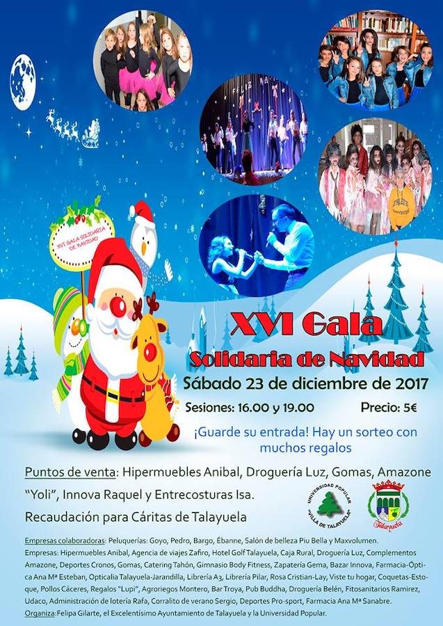 La XVI Gala Solidaria continúa con el programa de actividades para esta Navidad