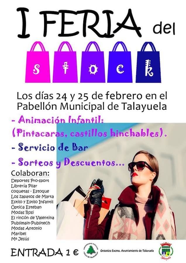 Comienza la I edición de la Feria del Stock de Talayuela