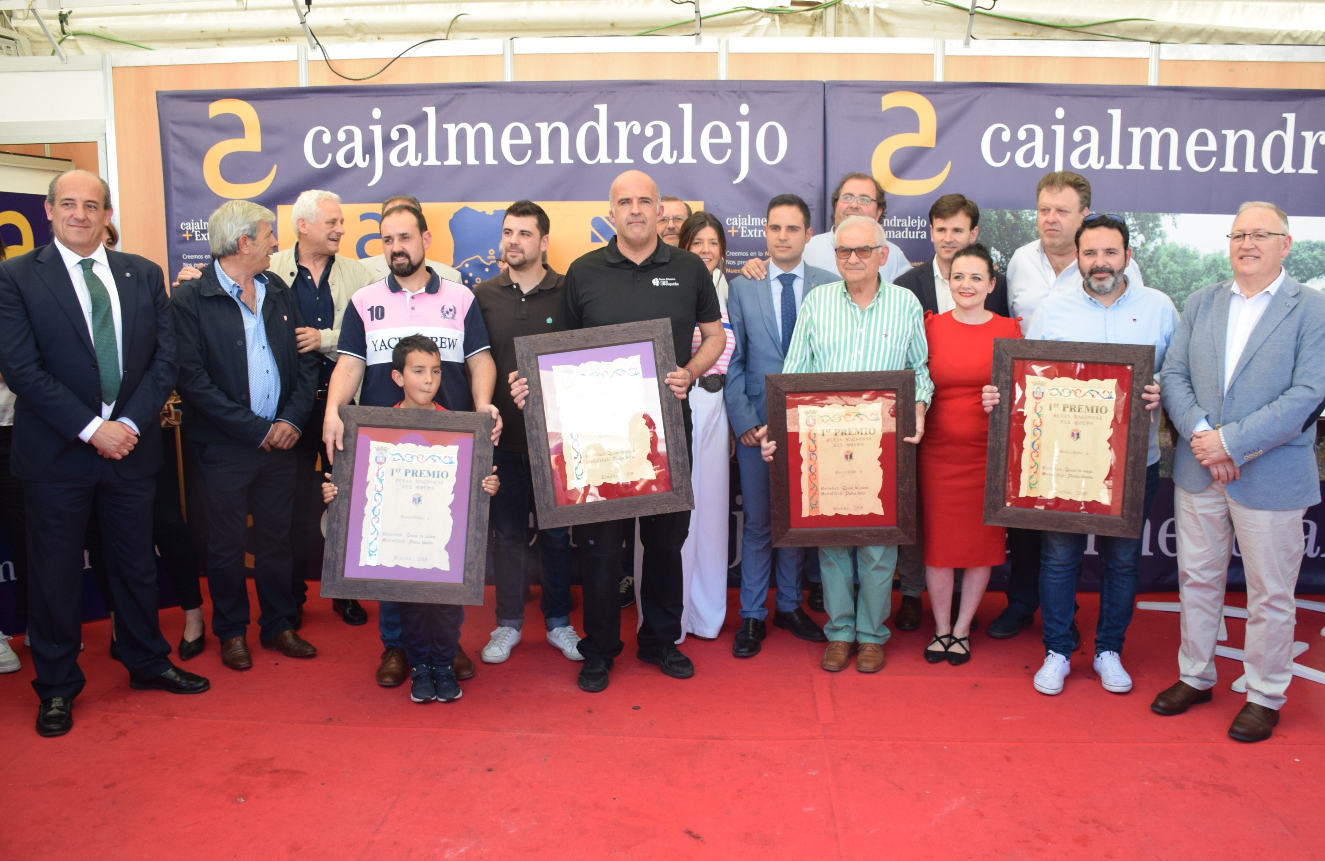 Premiados, integrantes del jurado y entidades organizadoras 