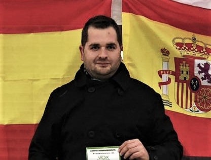 Javier Gómez, candidato a la Alcaldía de Trujillo por Vox 