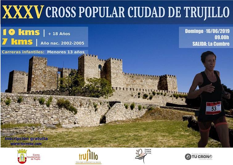 El XXXV Cross Popular 'Ciudad de Trujillo' tendrá lugar el 16 de junio