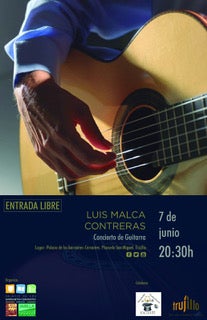 El guitarrista hispano-peruano Luis Malca Contreras ofrecerá hoy un concierto en el palacio de los Barrantes Cervantes