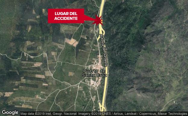 Una herida grave y dos leves, entre ellos un niño, en un accidente en el Puerto de Santa Cruz