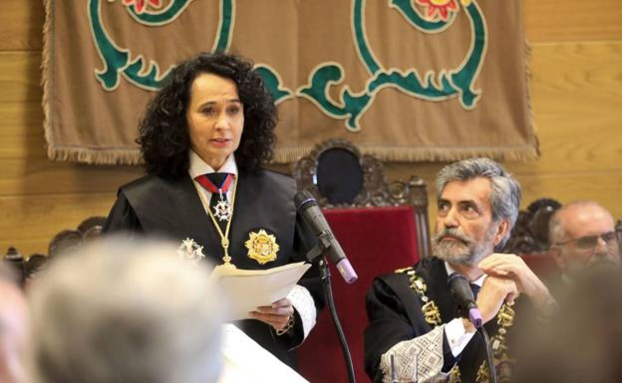 María Félix Tena, presidenta del TSJEx