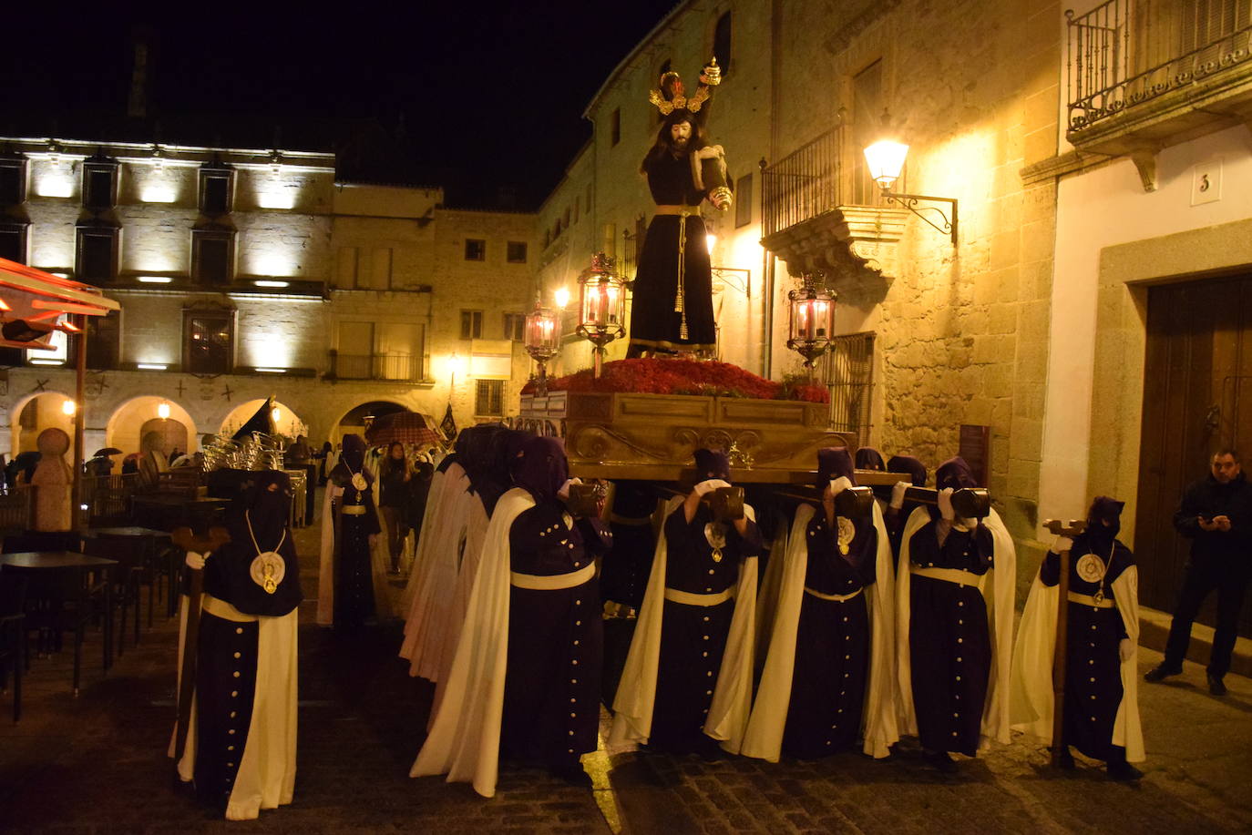 El Nazareno en la procesión del Miércoles Santo 