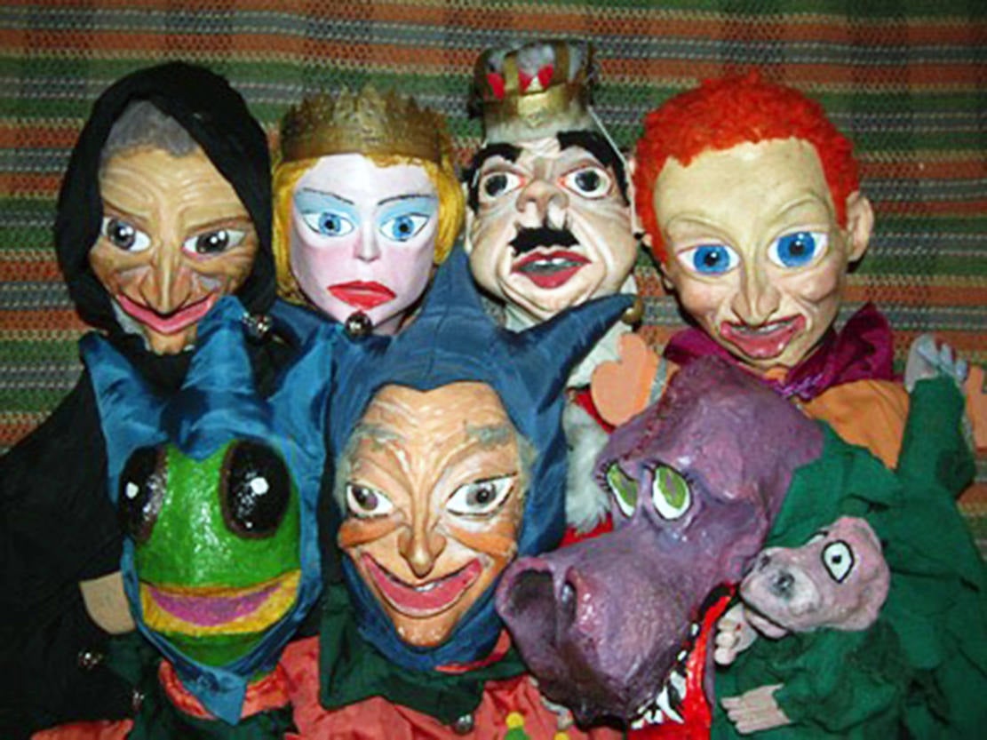 Marionetas en una edición anterior 