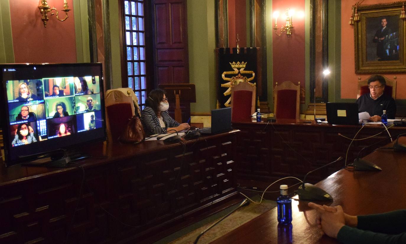 Sesión plenaria celebrada el pasado lunes 