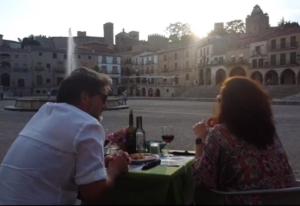 Una de las imágenes del vídeo promocional promovido por el Ayuntamiento y realizado por una empresa trujillana 