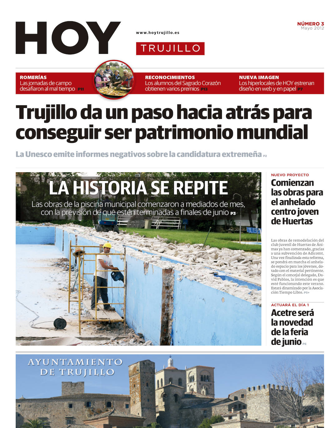 Fotos: Un recorrido por las 100 portadas de HOY TRUJILLO