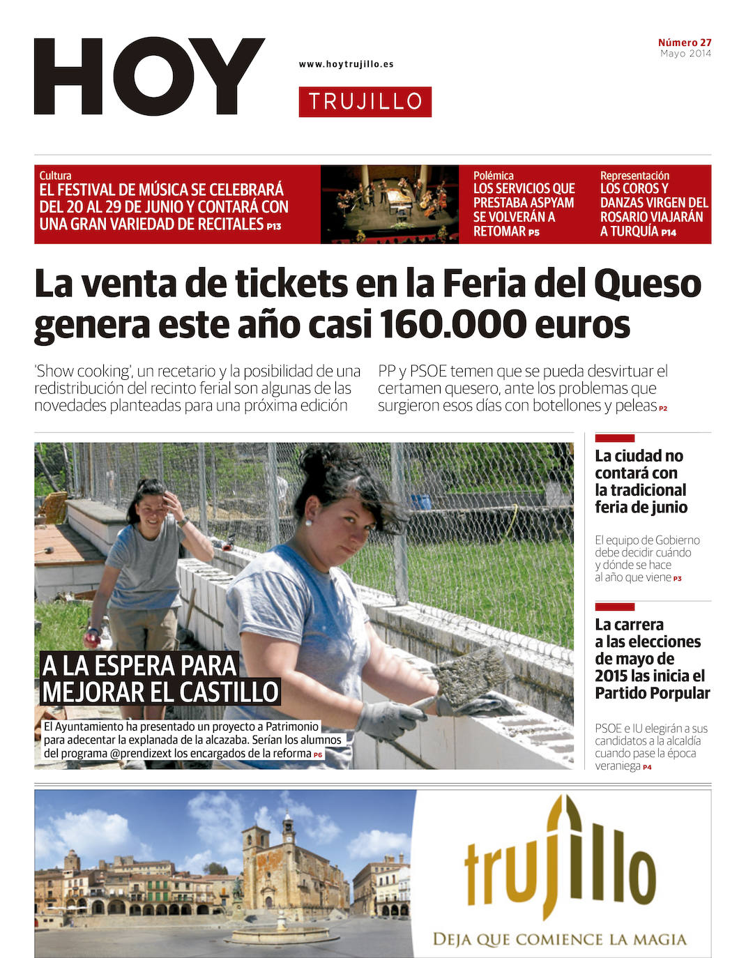Fotos: Un recorrido por las 100 portadas de HOY TRUJILLO
