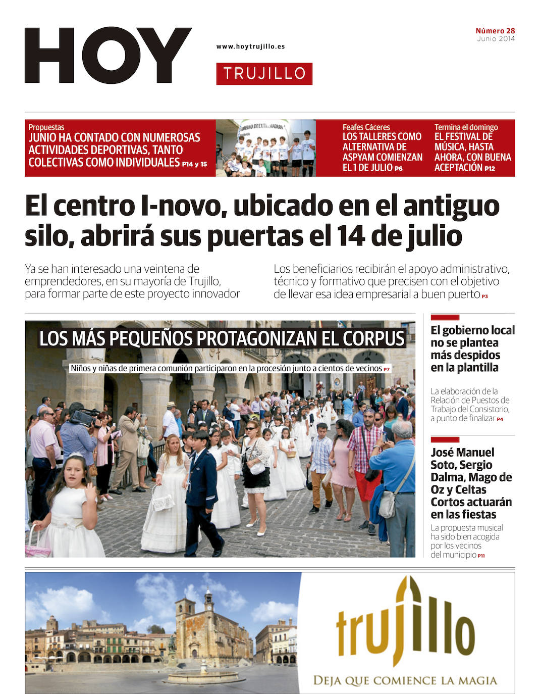 Fotos: Un recorrido por las 100 portadas de HOY TRUJILLO