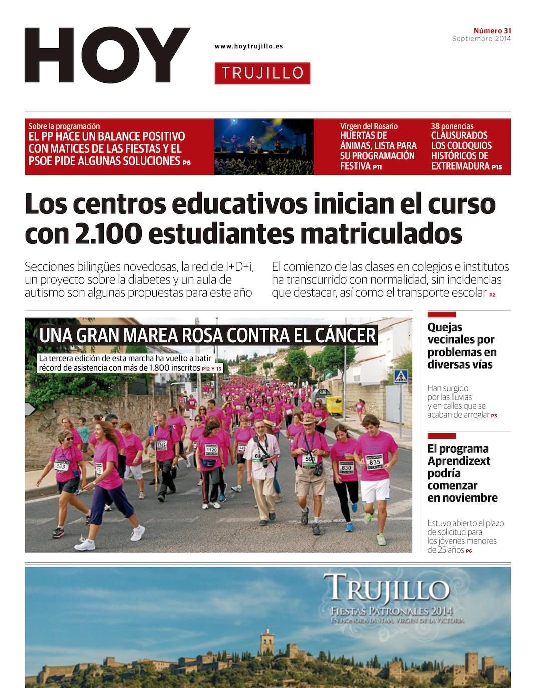 Fotos: Un recorrido por las 100 portadas de HOY TRUJILLO