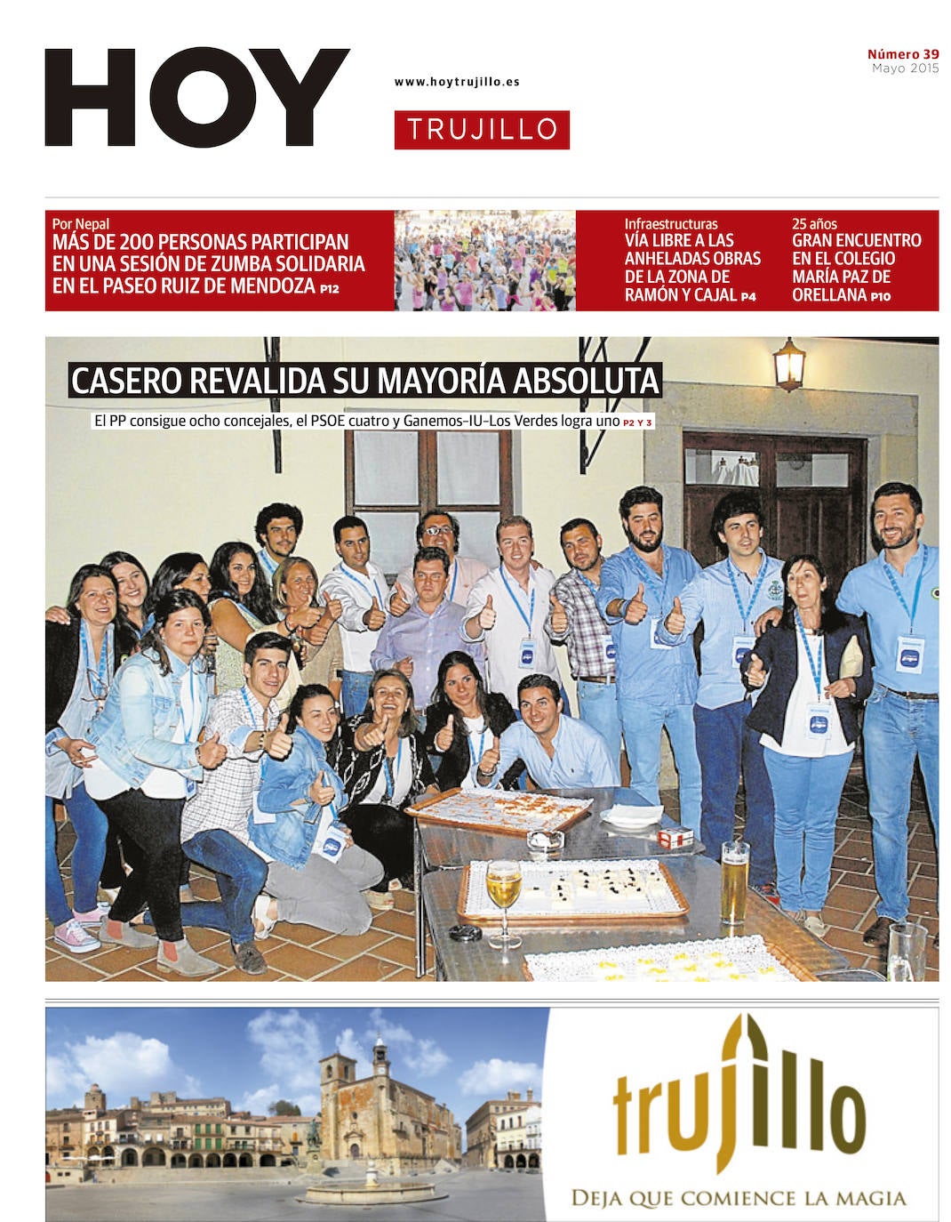 Fotos: Un recorrido por las 100 portadas de HOY TRUJILLO