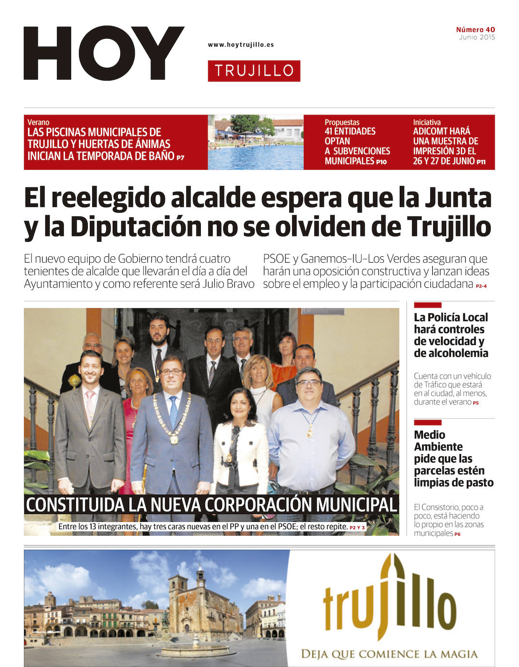 Fotos: Un recorrido por las 100 portadas de HOY TRUJILLO