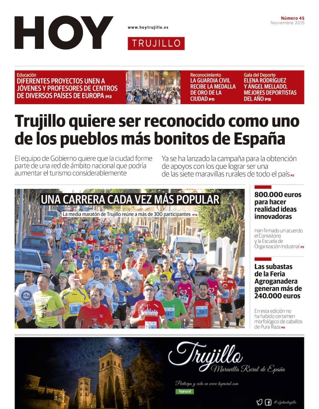 Fotos: Un recorrido por las 100 portadas de HOY TRUJILLO