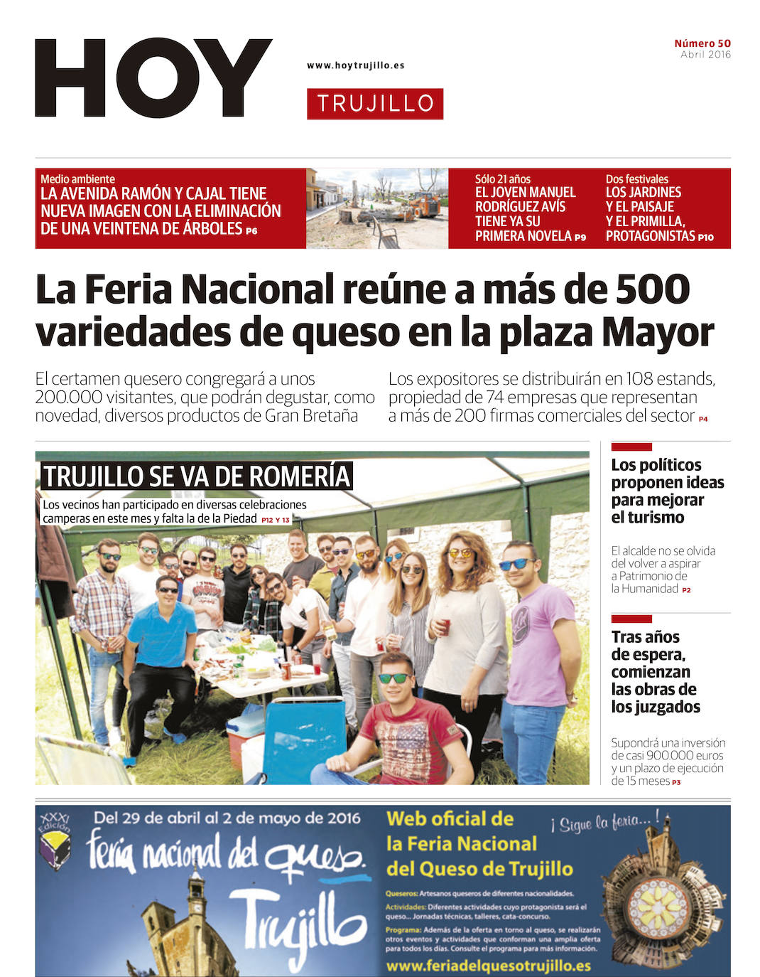 Fotos: Un recorrido por las 100 portadas de HOY TRUJILLO