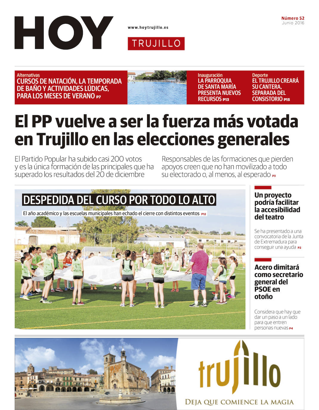 Fotos: Un recorrido por las 100 portadas de HOY TRUJILLO
