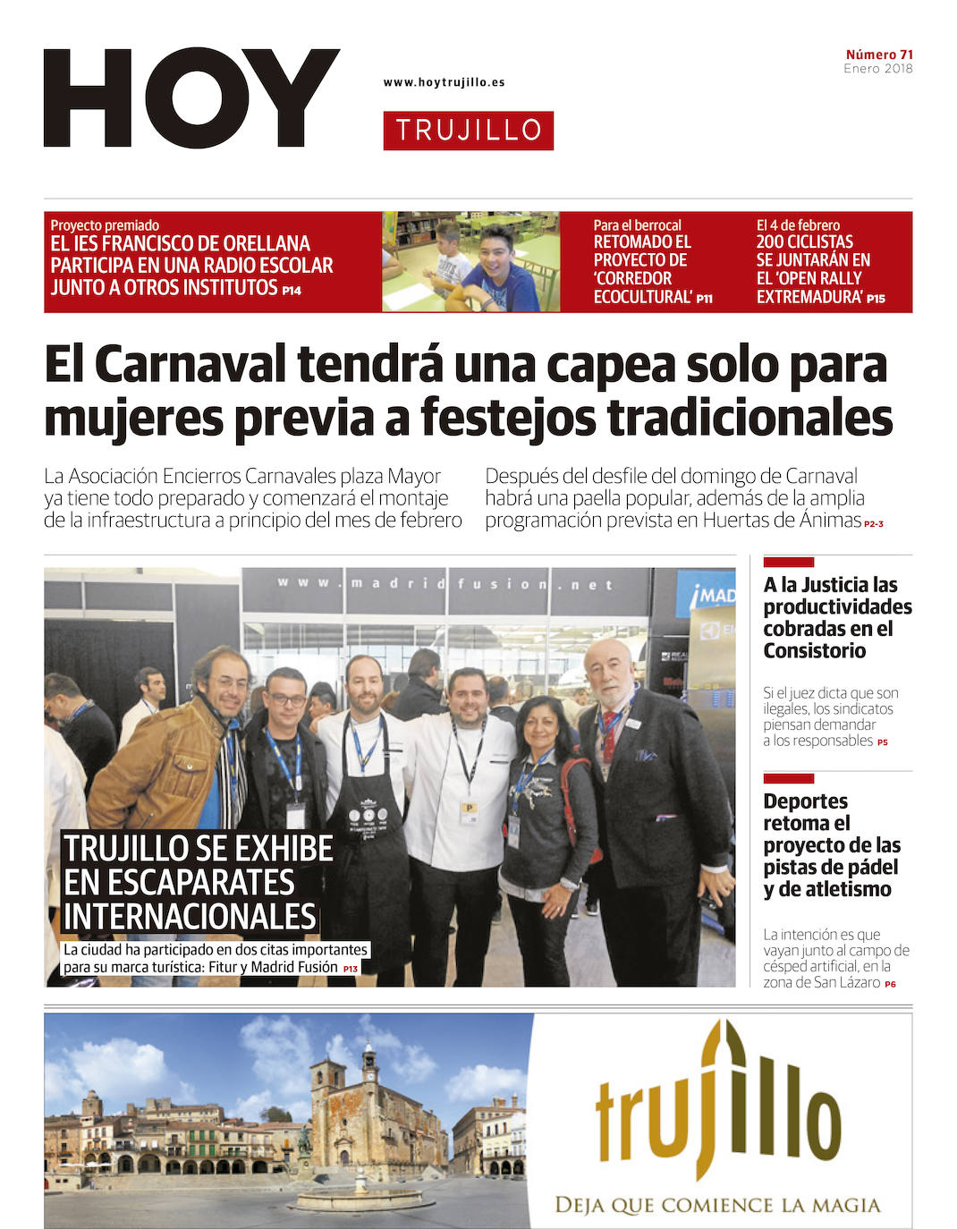 Fotos: Un recorrido por las 100 portadas de HOY TRUJILLO