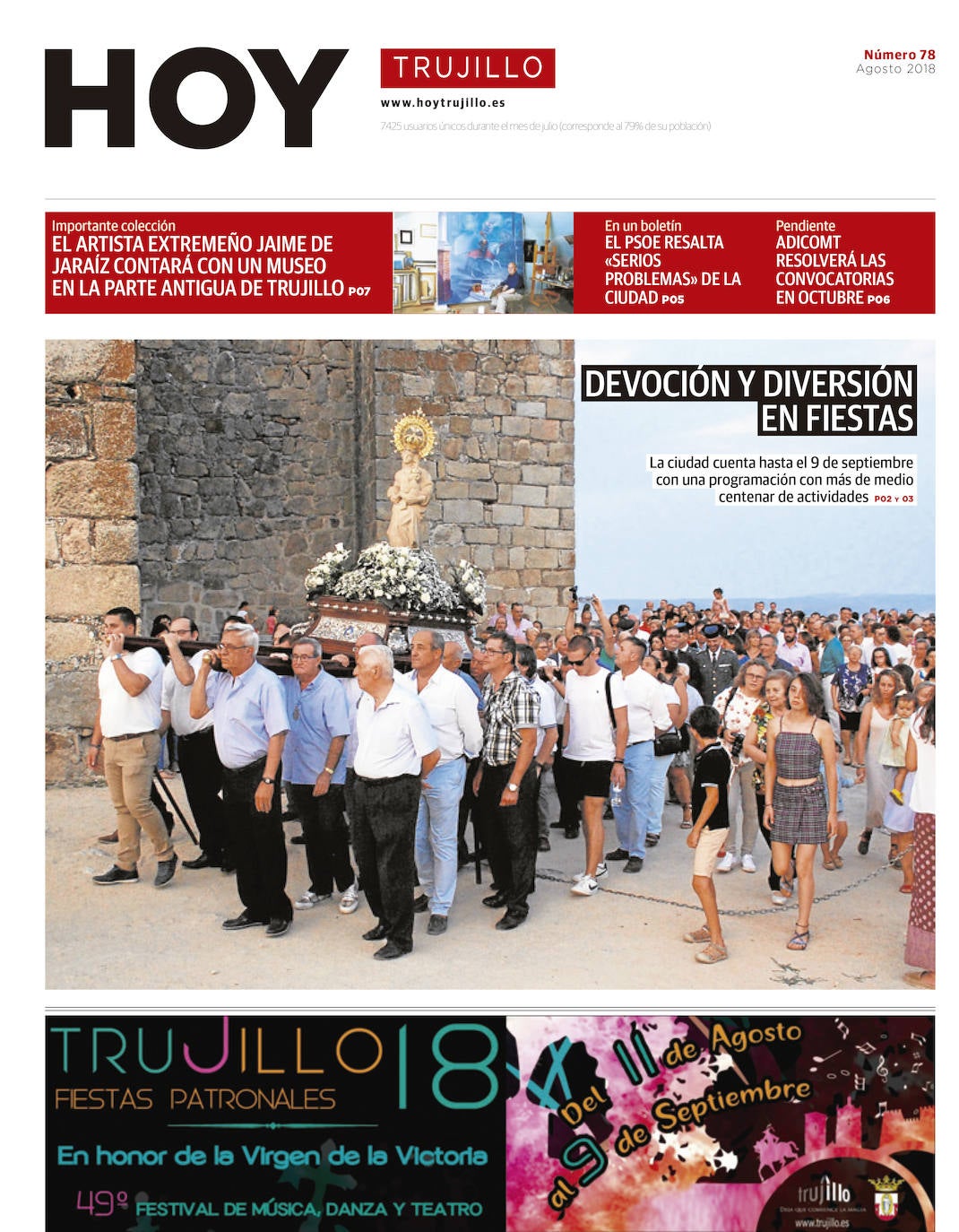 Fotos: Un recorrido por las 100 portadas de HOY TRUJILLO