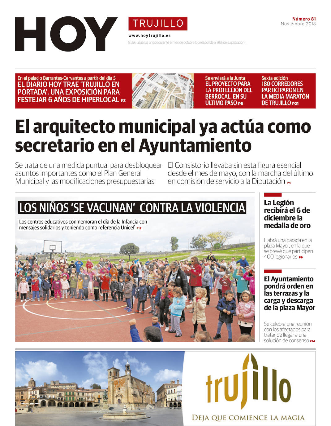 Fotos: Un recorrido por las 100 portadas de HOY TRUJILLO