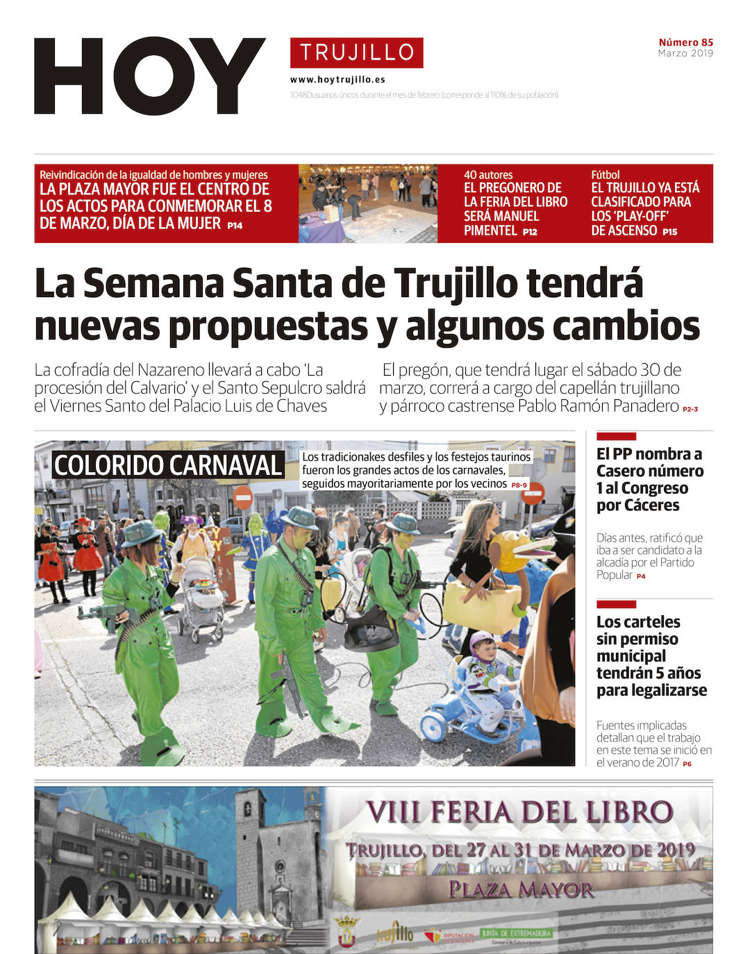 Fotos: Un recorrido por las 100 portadas de HOY TRUJILLO