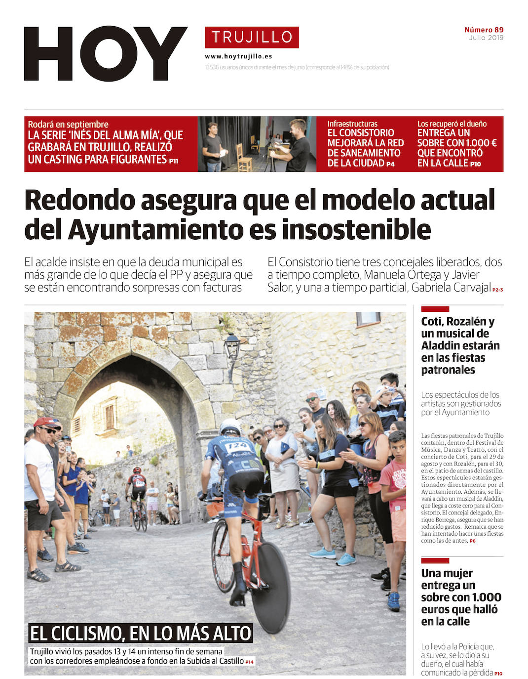 Fotos: Un recorrido por las 100 portadas de HOY TRUJILLO