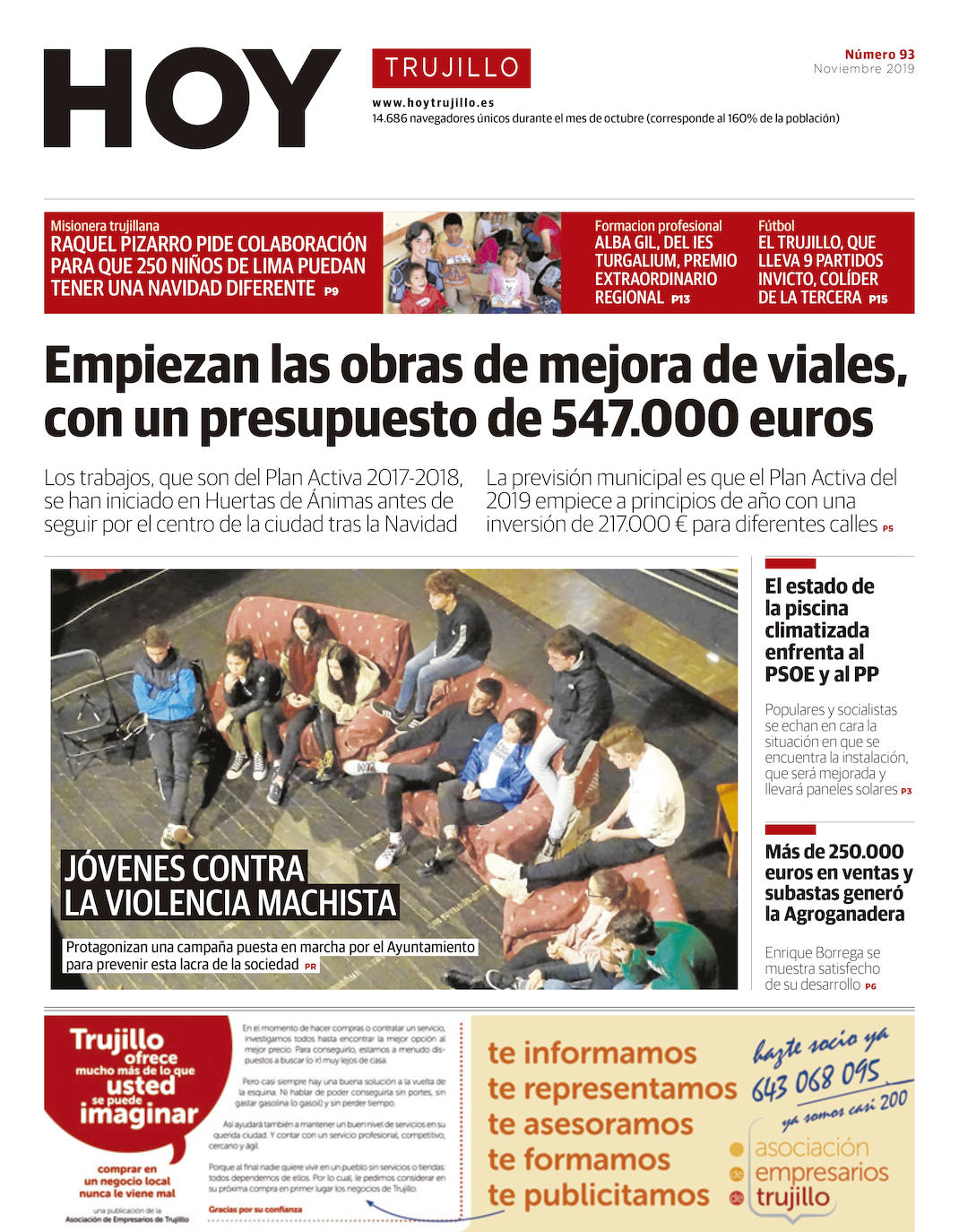 Fotos: Un recorrido por las 100 portadas de HOY TRUJILLO