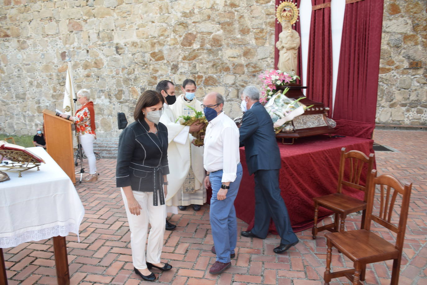 Fotos: Ofrenda floral a la Patrona