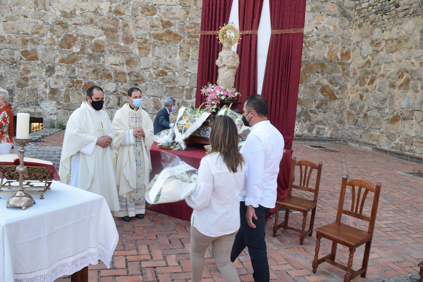 Fotos: Ofrenda floral a la Patrona