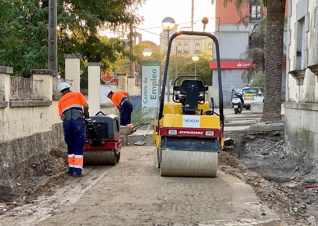 Una obra realizada en la ciudad trujillana 