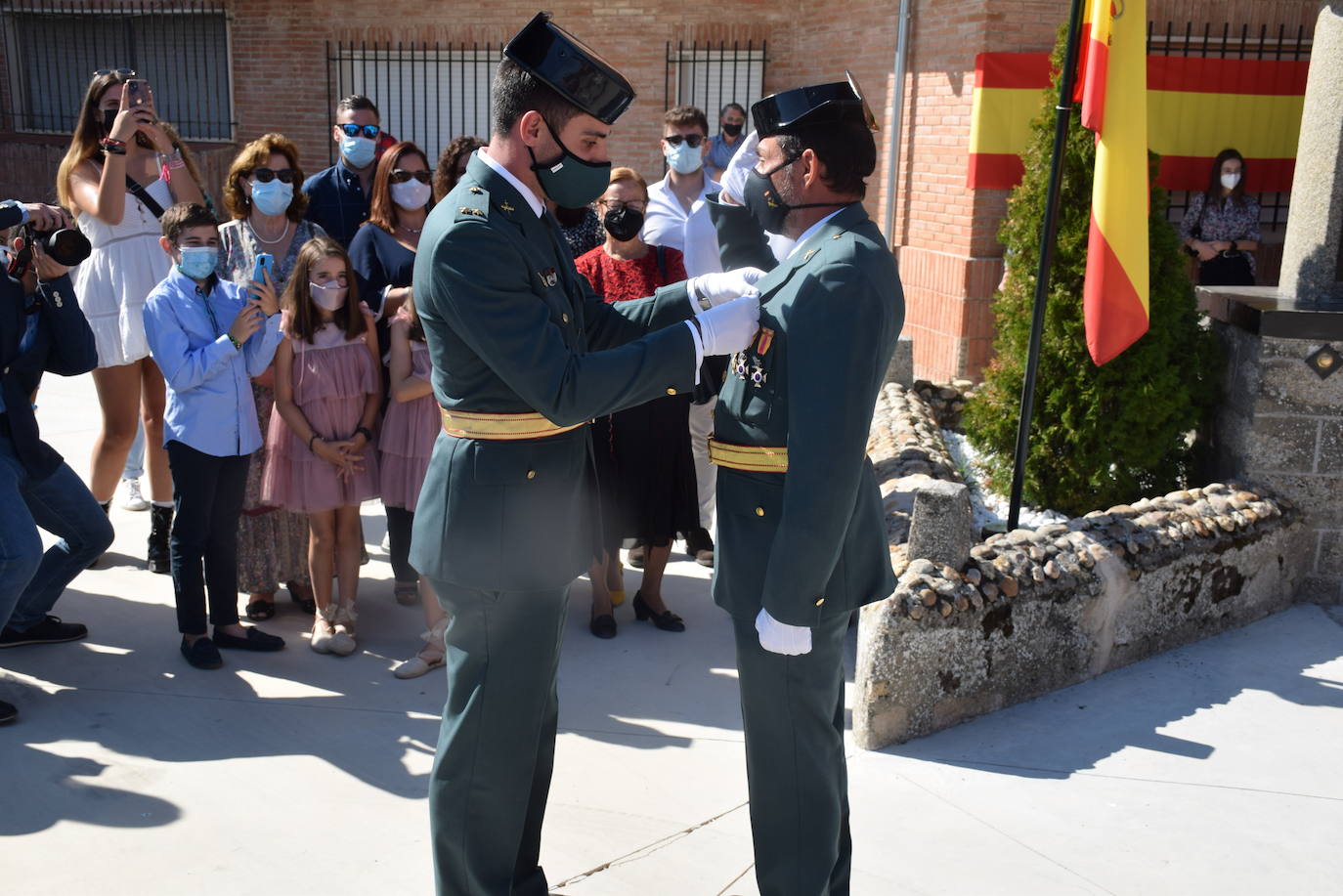 Imagen secundaria 2 - La Guardia Civil celebra de nuevo su tradicional fiesta, con limitación de invitados por culpa de la pandemia