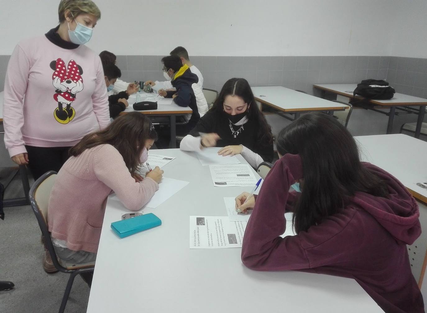 Participantes en una de las actividades desarrolladas dentro del proyecto 