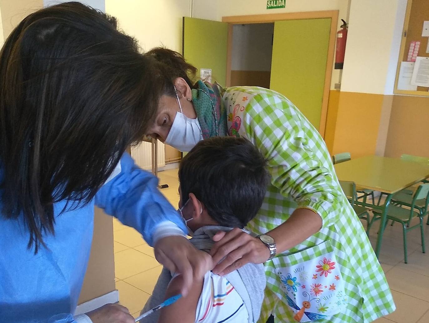 Proceso de vacunación en Las Américas 