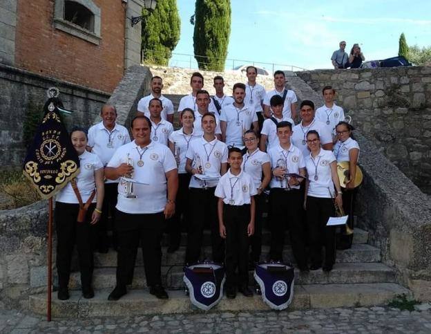 Integrantes de la agrupación musical del Cristo del Perdón 