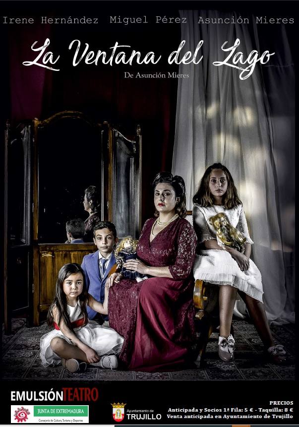A la venta las entradas para la obra 'La ventana del lago', que se pondrá en escena el 25 de marzo en el teatro