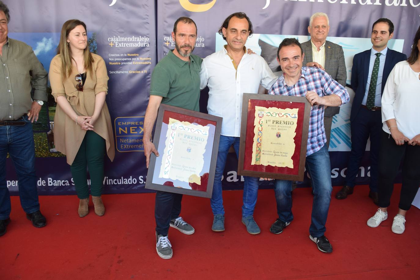 Fotos: Premiados en la Feria del Queso de Trujillo 2022