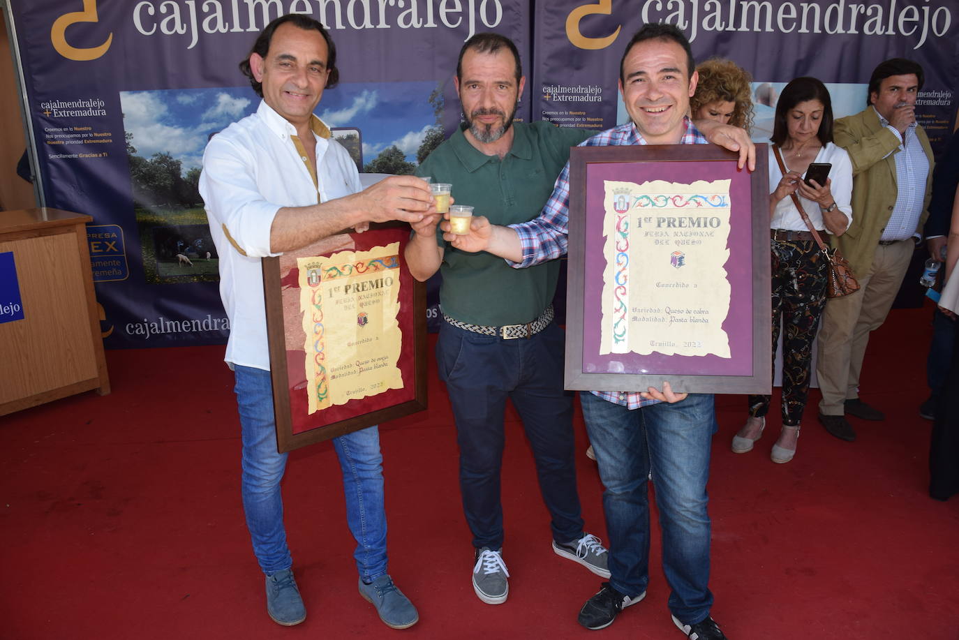 Fotos: Premiados en la Feria del Queso de Trujillo 2022