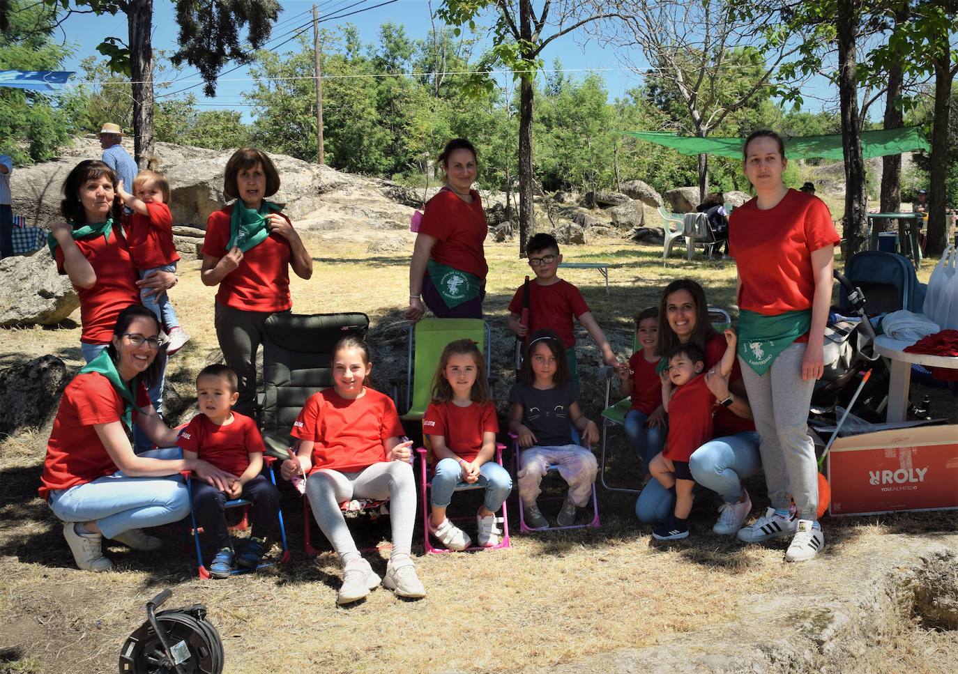 Participantes en la romería de Belén 