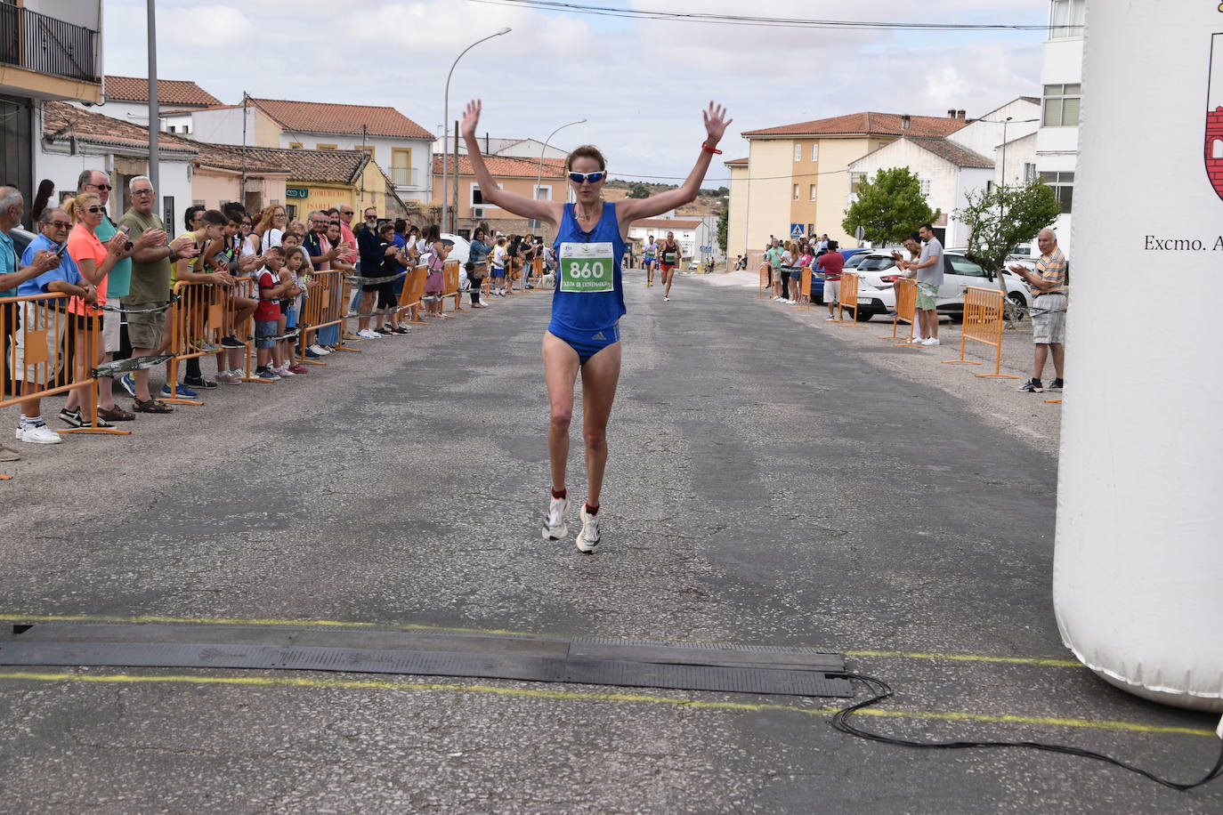 Teresa Urbina, ganadora en categoría femenina, 
