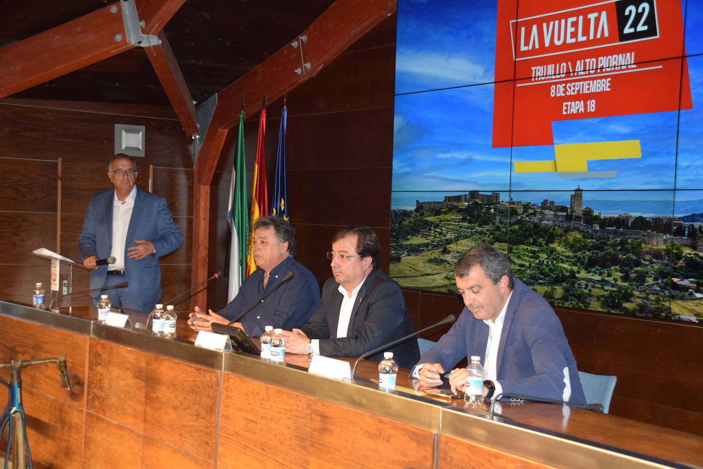 Fotos: Presentación de la etapa de La Vuelta en Trujillo