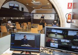 Un momento de la presentación