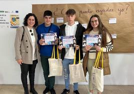 Tres estudiantes del Francisco de Orellana, premiados en 'Efecto Matilda'
