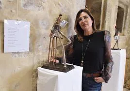 María José Piñas, con su nueva exposición.