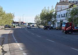 Una de las vías que se beneficiarán el proyecto