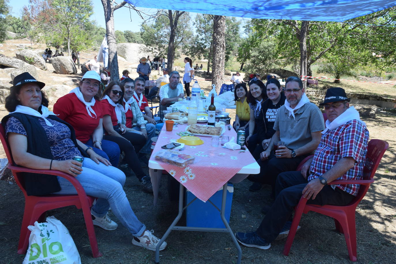 Gran ambiente en la romería de Belén