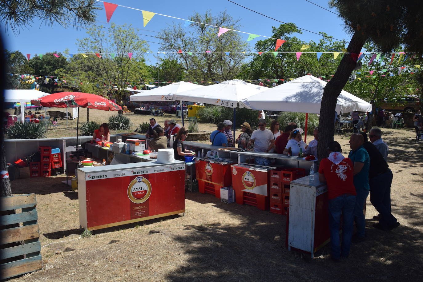 Gran ambiente en la romería de Belén