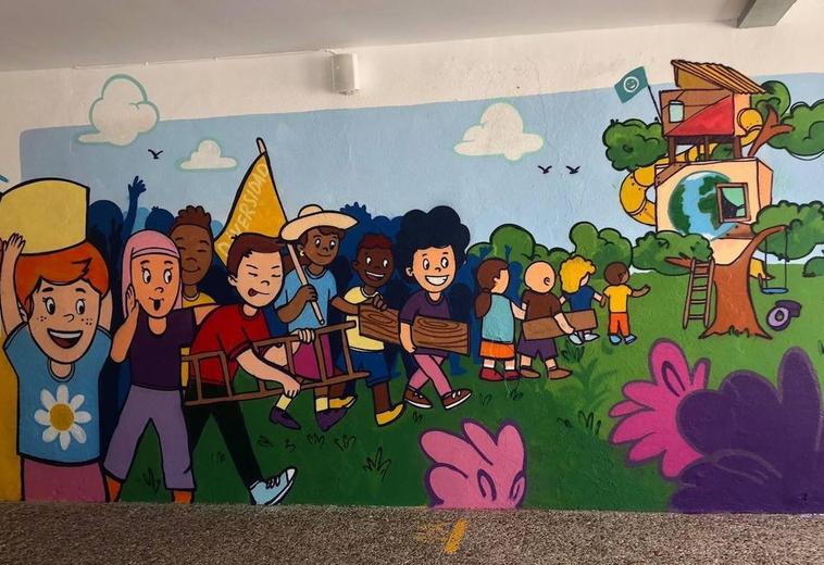Un mural por la interculturalidad