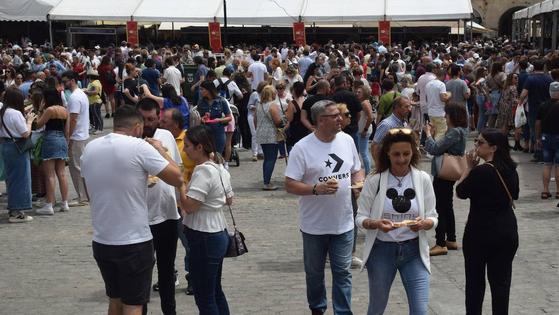 La ciudad es, durante cuatro días, la capital mundial del queso