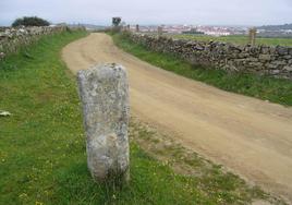 Una de las zonas por donde pasa este camino a Santiago.